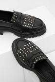 Мокасини Answear Lab жіночі колір чорний на платформі (3679846)