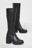 Чоботи Answear Lab жіночі колір чорний на платформі злегка утеплена (3603604)