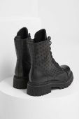 Шкіряні черевики Answear Lab жіночі колір чорний на платформі злегка утеплена (3603628)