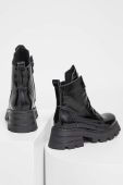 Шкіряні черевики Answear Lab жіночі колір чорний на платформі злегка утеплена (3603634)