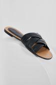 Шкіряні шльопанці Answear Lab жіночі колір чорний (2171607)