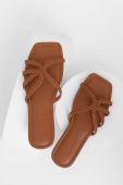 Шльопанці Answear Lab жіночі колір коричневий (3100045)