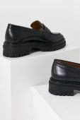 Шкіряні мокасини Answear Lab жіночі колір чорний на платформі (3054692)