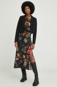 Сукня Answear Lab колір чорний midi розкльошена (2924336)
