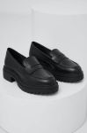 Шкіряні мокасини Answear Lab жіночі колір чорний на платформі (3530143)