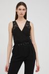 Боді Answear Lab жіноча колір чорний однотонна (2243848)