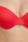 Купальний бюстгальтер Answear Lab колір червоний ущільнена чашечка (2393441)