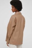 Сорочка Answear Lab жіноча колір коричневий relaxed класичний комір (2175805)