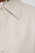 Сорочка Answear Lab жіноча колір бежевий relaxed класичний комір (2165486)