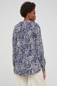 Сорочка Answear Lab жіноча колір синій relaxed класичний комір (2207815)