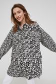 Бавовняна сорочка Answear Lab жіноча колір чорний relaxed класичний комір (2313378)