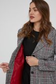 Пальто Answear Lab жіночий колір червоний перехідний