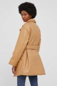 Пальто Answear Lab жіночий колір бежевий перехідний (2070622)
