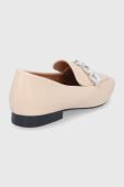 Мокасини Answear Lab жіночі колір бежевий на плоскому ходу (2068530)