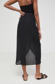 Спідниця Answear Lab колір чорний midi пряма (2207122)