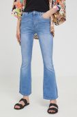 Джинси Answear Lab жіночі середня посадка колір блакитний (2335032)