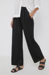 Штани Answear Lab жіночі колір чорний широке висока посадка (2437226)