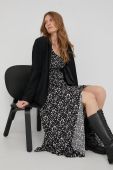 Сукня Answear Lab колір чорний maxi розкльошена (2228620)