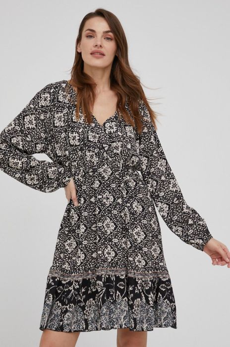 Сукня Answear Lab колір чорний mini розкльошена (2161492)