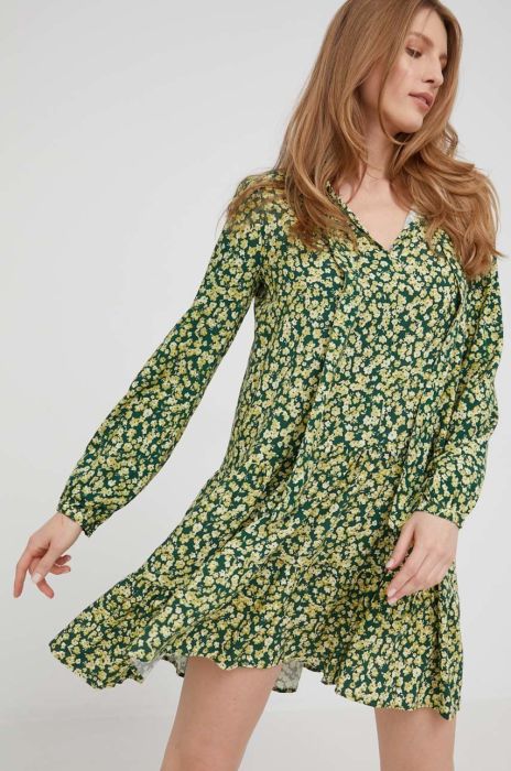 Сукня Answear Lab колір зелений mini розкльошена (2348385)