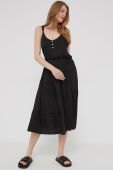 Сукня Answear Lab колір чорний midi розкльошена (2404369)