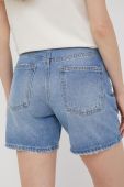 Джинсові шорти Answear Lab жіночі з аплікацією висока посадка колір блакитний (2364239)