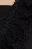 Бавовняна блузка Answear Lab колір чорний (2451424)