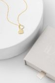 Кольє зі срібла з позолотою Answear Lab колір золотий (3258593)