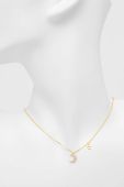 Кольє зі срібла з позолотою Answear Lab колір золотий (3258595)