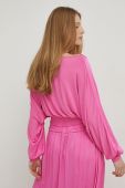 Блузка Answear Lab жіноча колір рожевий однотонна (2936927)