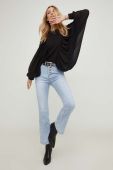 Блузка Answear Lab жіноча колір чорний однотонна (3054871)