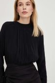 Блузка Answear Lab жіноча колір чорний однотонна (3118523)