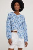 Сорочка Answear Lab жіноча візерунок колір блакитний