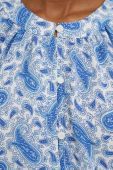 Сорочка Answear Lab жіноча візерунок колір блакитний