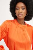Блузка Answear Lab жіноча колір помаранчевий однотонна (3261670)
