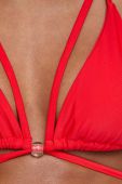 Купальний бюстгальтер Answear Lab колір червоний злегка ущільнена чашечка (3063102)