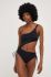 Суцільний купальник Answear Lab колір чорний злегка ущільнена чашечка (3182611)