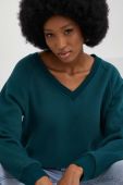 Кофта Answear Lab жіноча колір зелений однотонна (3083940)