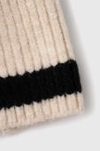 Шапка Answear Lab колір бежевий з товстого трикотажу (2886067)