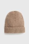 Шапка Answear Lab колір бежевий з товстого трикотажу (2886071)