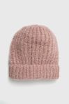 Шапка Answear Lab колір рожевий з товстого трикотажу (2886072)