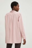 Сорочка Answear Lab жіноча колір рожевий relaxed класичний комір (2949051)