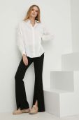 Сорочка Answear Lab жіноча колір білий regular класичний комір (2989309)