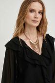 Блузка Answear Lab жіноча колір чорний