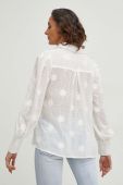 Сорочка Answear Lab жіноча колір білий regular класичний комір (3059112)
