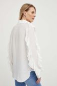 Сорочка Answear Lab жіноча колір білий relaxed класичний комір (3141700)