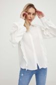 Сорочка Answear Lab жіноча колір білий relaxed класичний комір (3141700)
