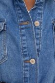 Джинсова сорочка Answear Lab жіноча relaxed класичний комір колір блакитний (3154838)