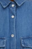 Джинсова сорочка Answear Lab жіноча regular класичний комір колір блакитний (3220647)