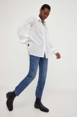Сорочка Answear Lab жіноча колір білий regular класичний комір (3160766)